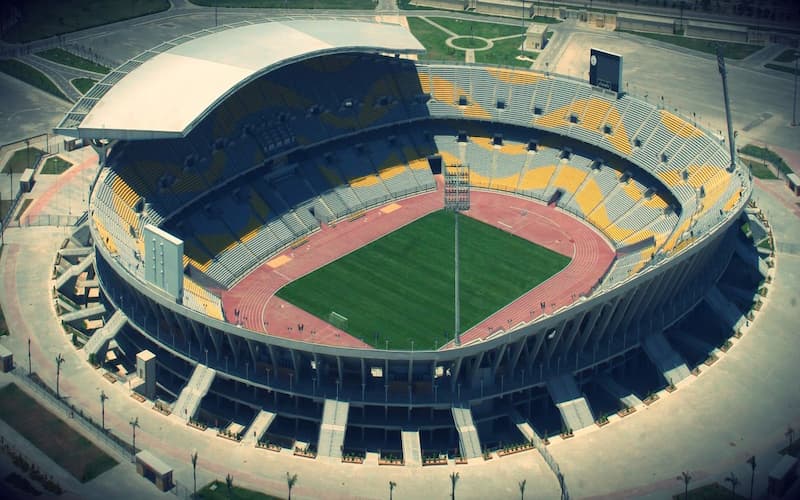  Borg El Arab tại Ai Cập cũng là sân bóng đá lớn trên thế giới